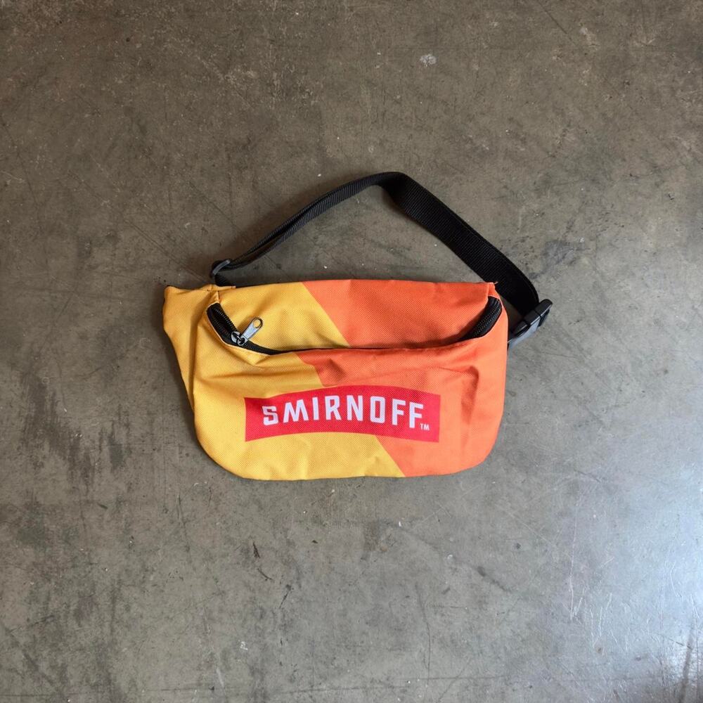 Smirnoff orange and yellow fanny